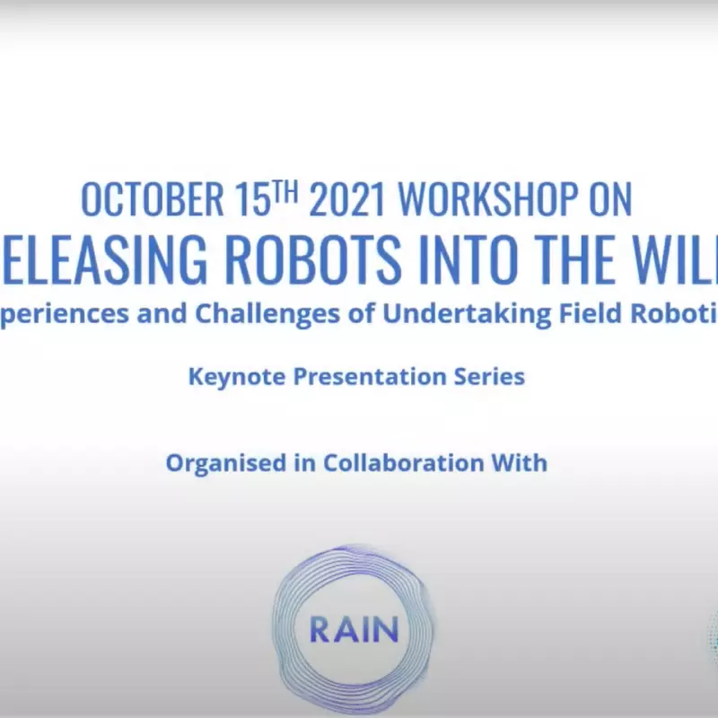 releasing robots into the wild